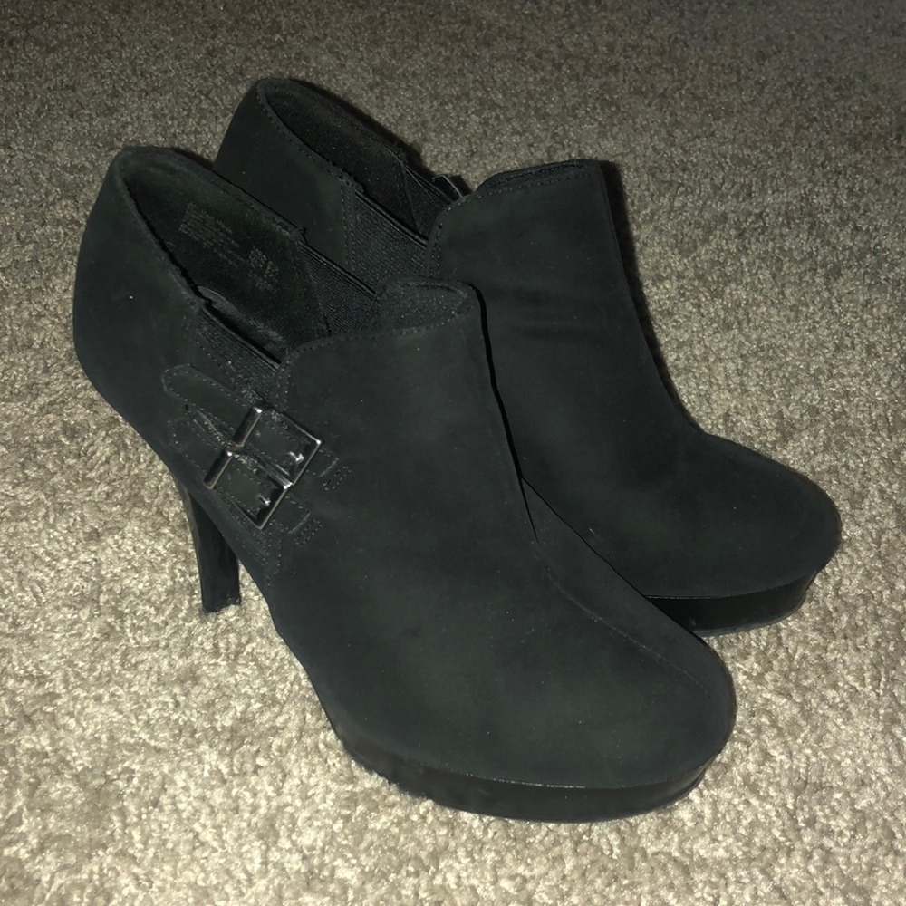 Black booties
